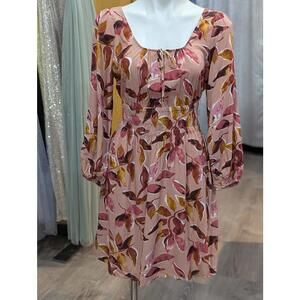 LOFT Floral Printed Dress